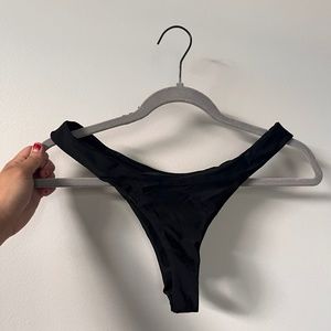 Black Bikini Bottoms, L